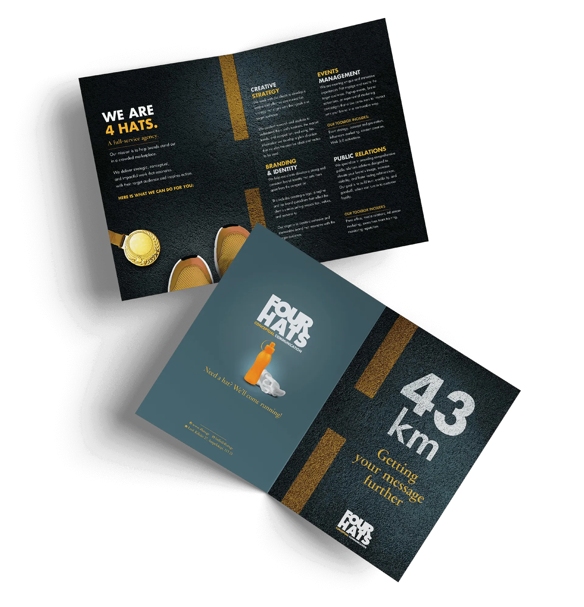 TV screen displaying Attica logo and a mechanic hat with Inter Cars logo