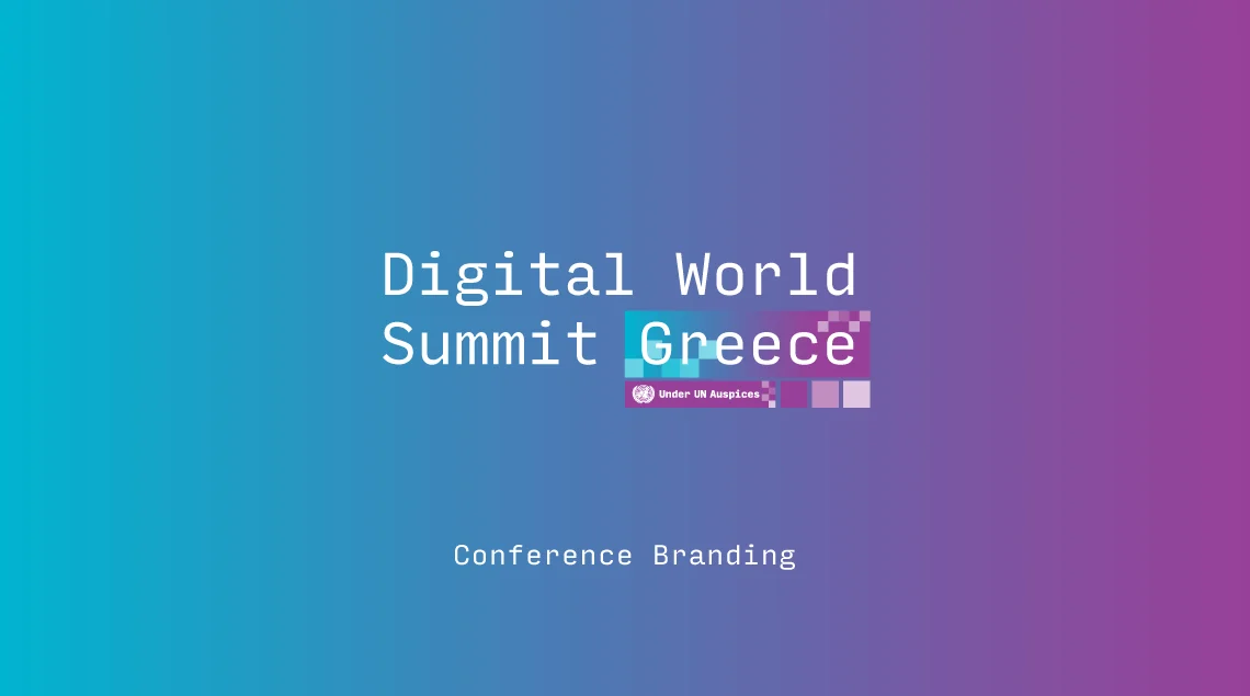 Digital World Summit Greece branding showcase image 1