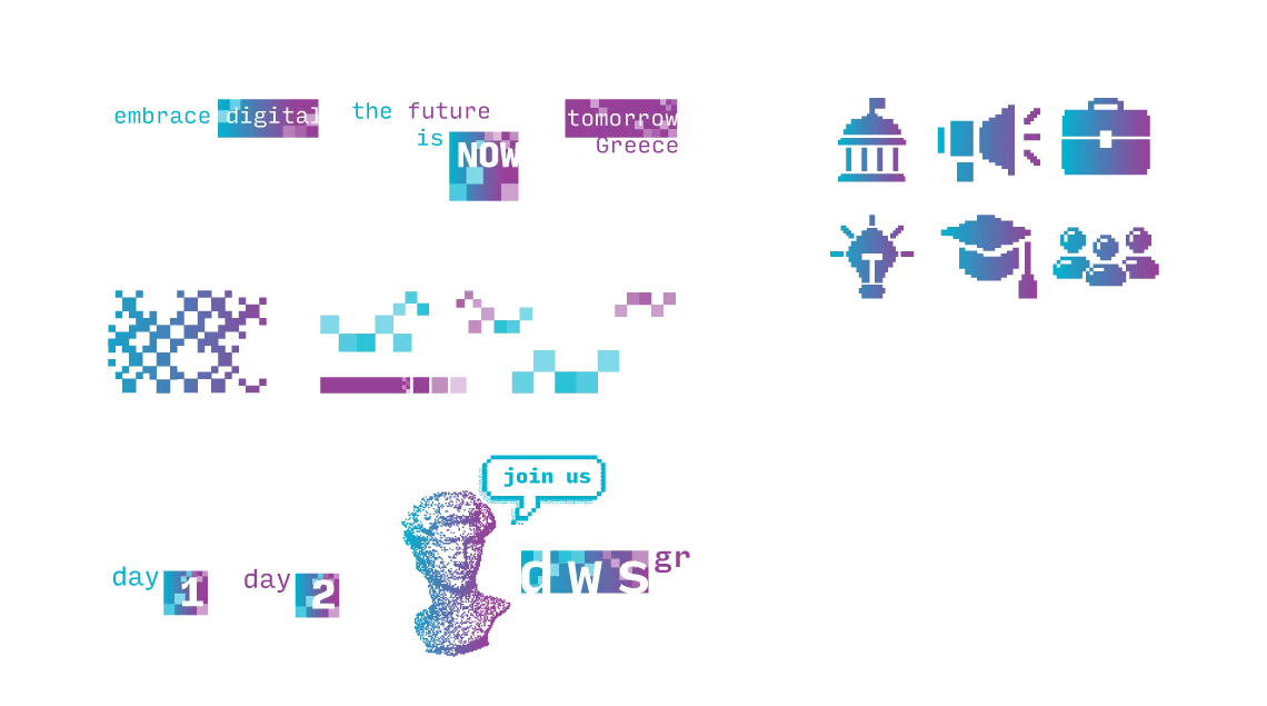 Digital World Summit Greece branding showcase image 6