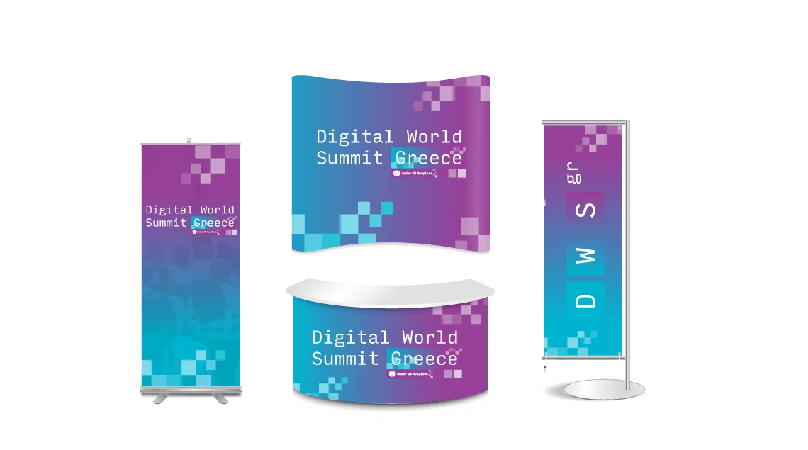 Digital World Summit Greece branding showcase image 8