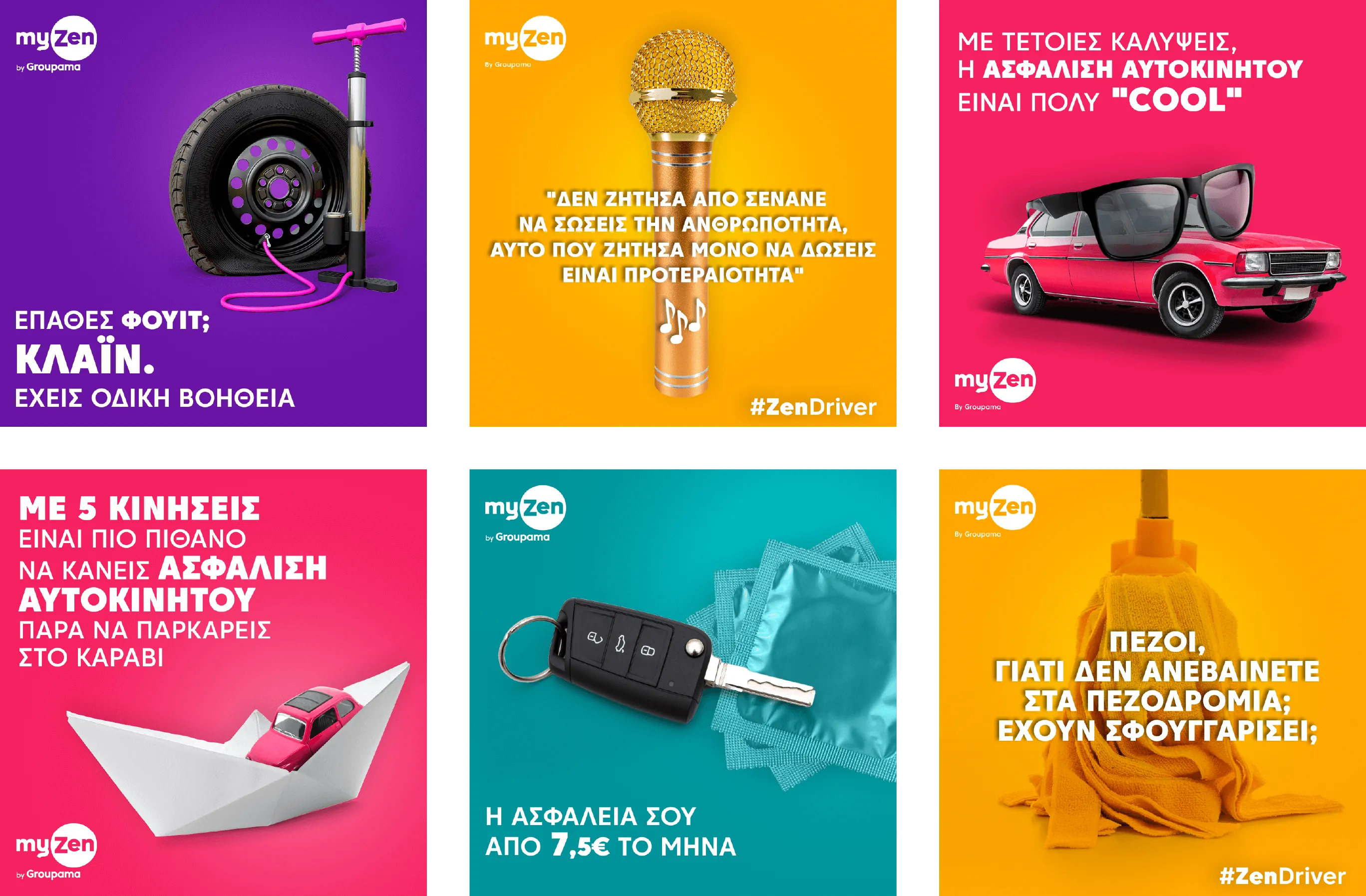 MyZen brand identity showcase