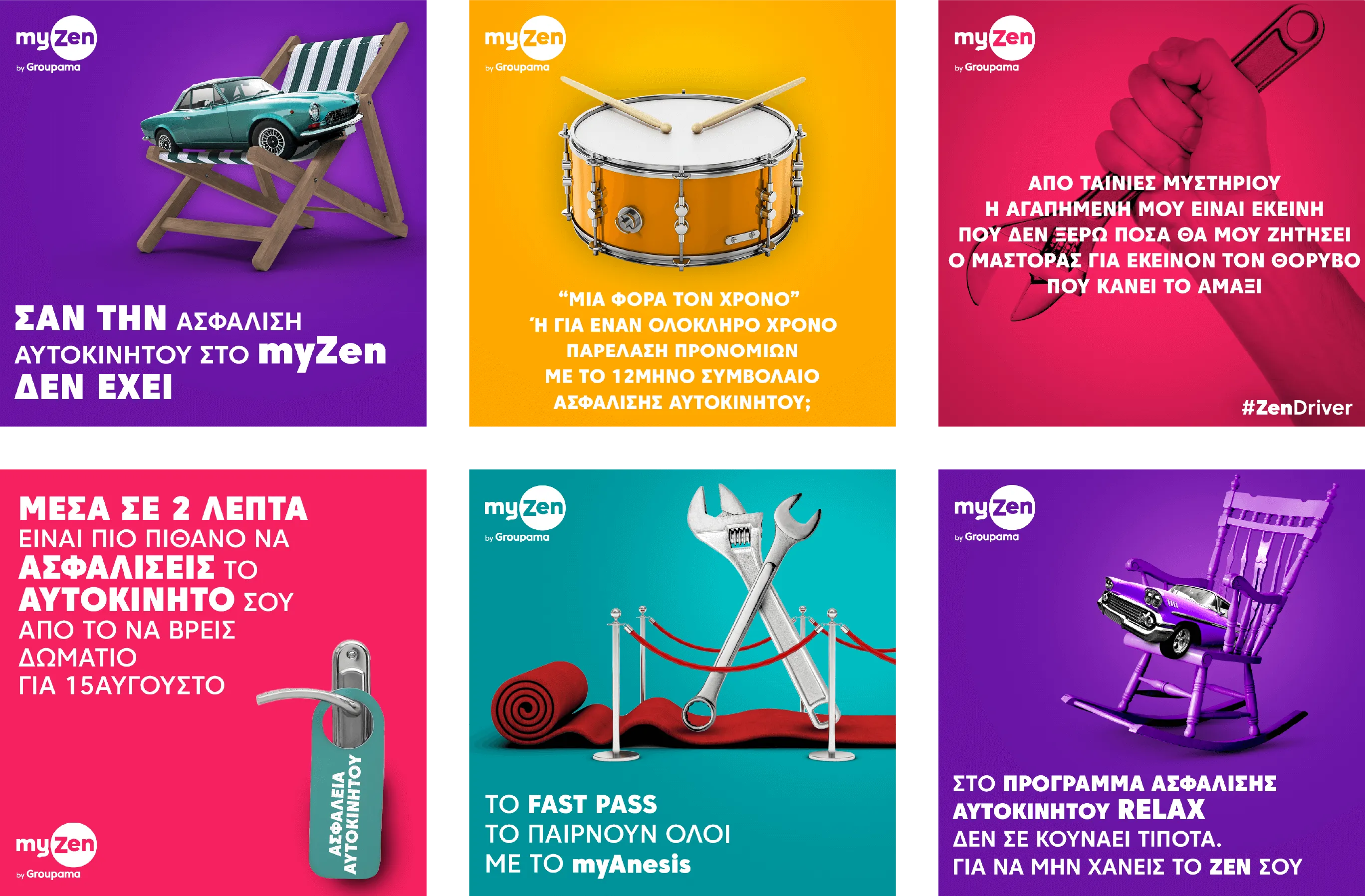 MyZen brand identity showcase