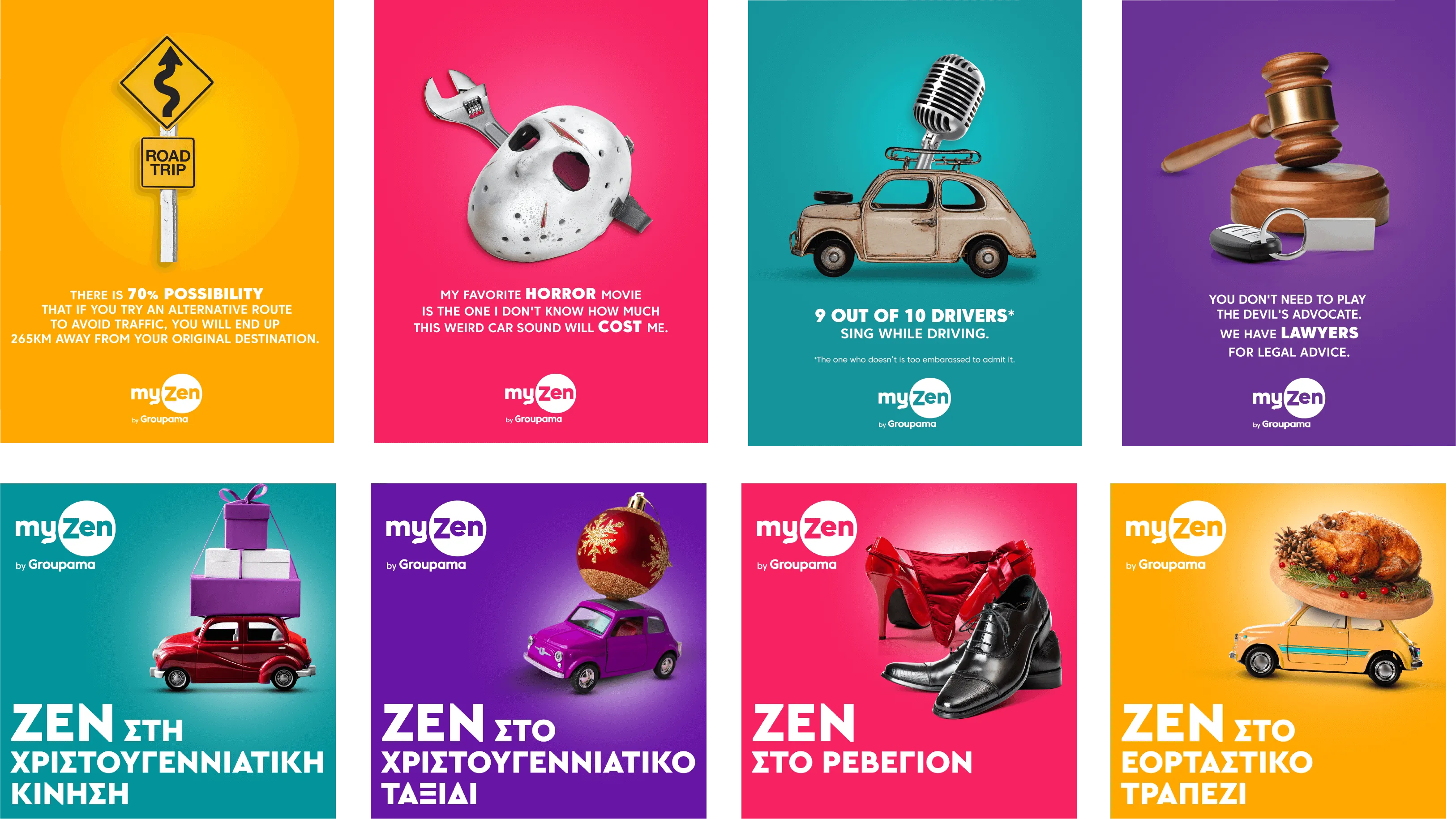 MyZen brand identity showcase