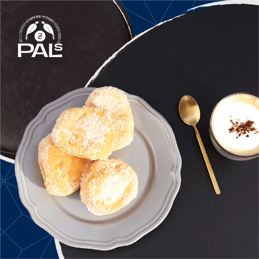 Pals Coffee and Food brand identity showcase