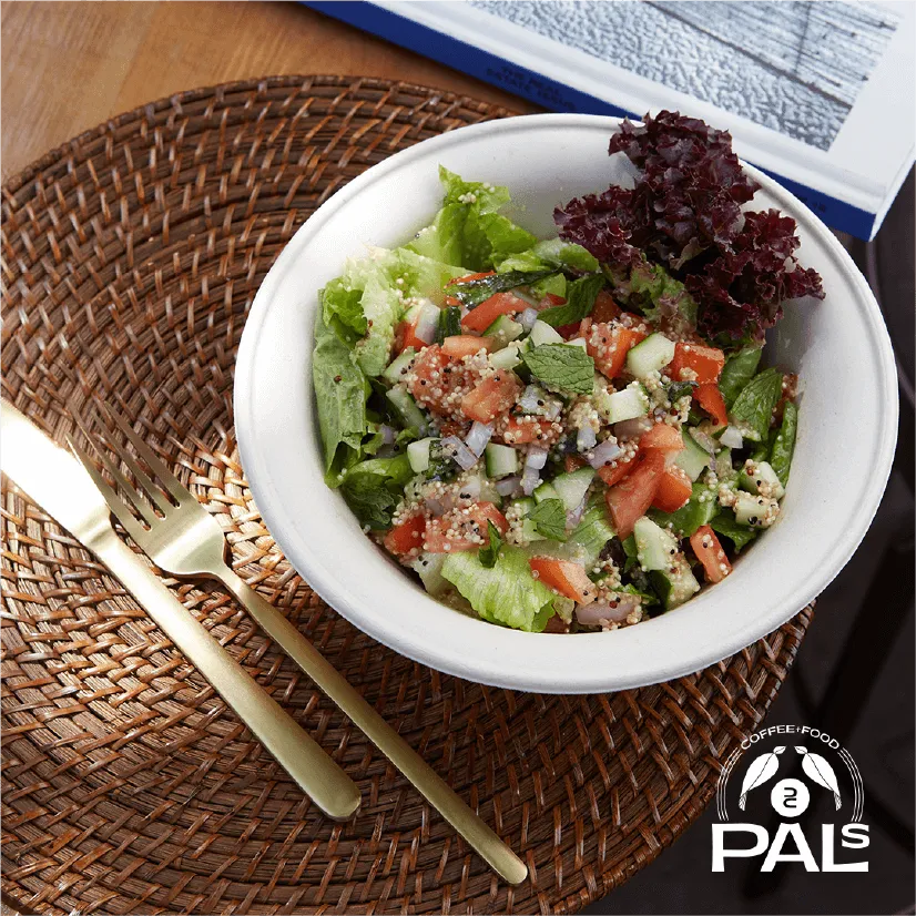 Pals Coffee and Food brand identity showcase