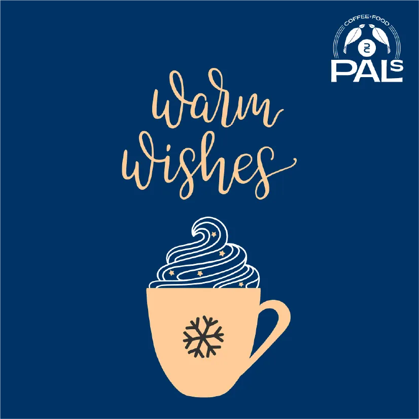 Pals Coffee and Food brand identity showcase