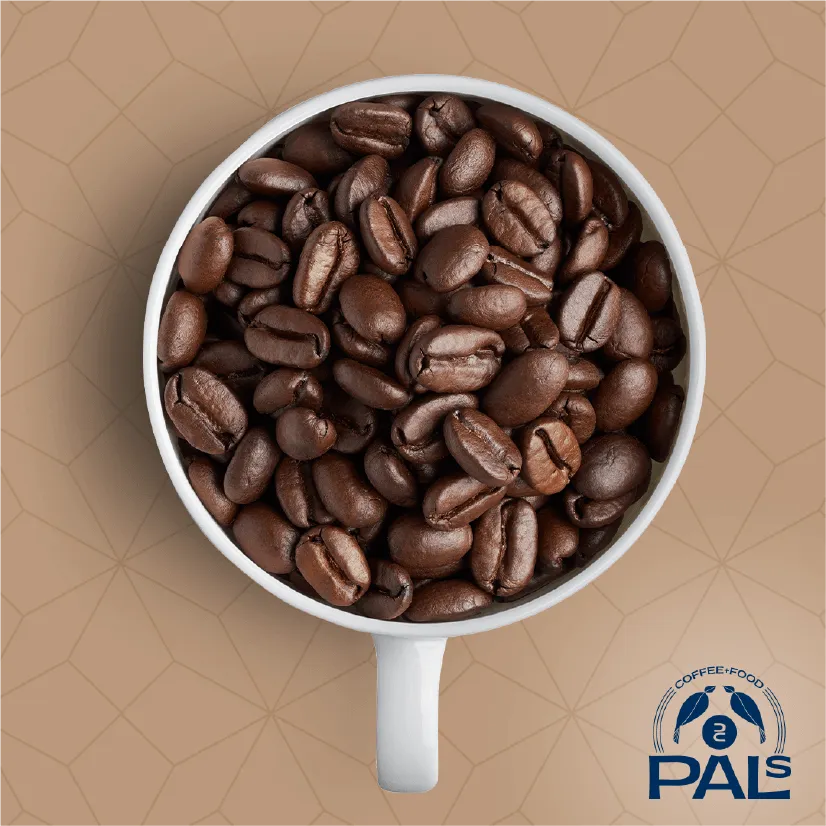 Pals Coffee and Food brand identity showcase